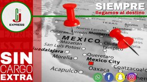 Image post by @cjexpress.paqueteria on Facebook