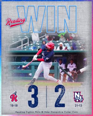 Image post by @ReadingFightins on Twitter