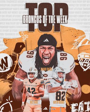 Image post by @WMU_Football on Twitter