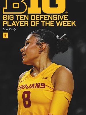 Image post by @uscwomensvolley on Instagram