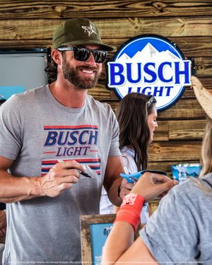 Image post by @BuschBeer on Twitter/X