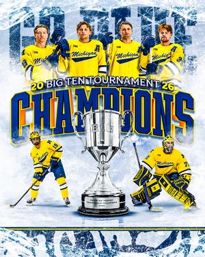 Image post by @umichhockey on Instagram