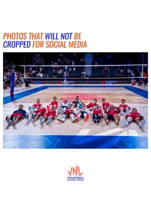 Image post by @volleyballnationsleague on Instagram