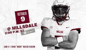 Image post by @walshuniversityfb on Instagram
