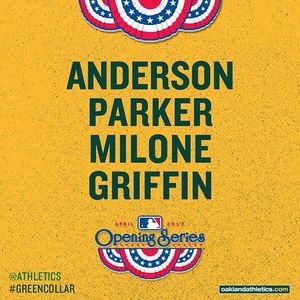 Image post by @athletics on Instagram