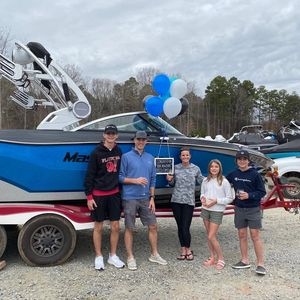 Image post by @charlotteskiboats on Facebook