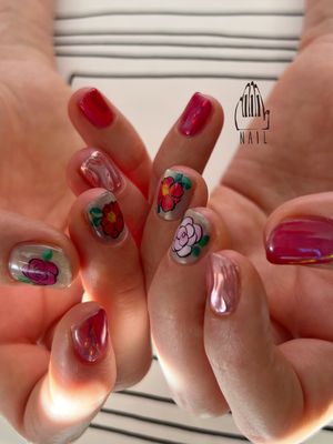 Image post by @111nail_omotesando on Instagram