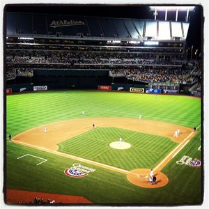 Image post by @athletics on Instagram
