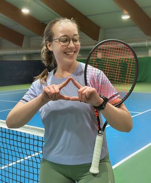 Image post by @maggie.tennis on Instagram