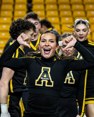 Image post by @appstatecheerleading on Instagram