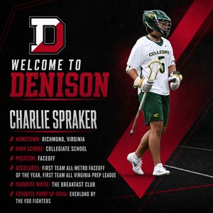 Image post by @denison_lacrosse on Instagram