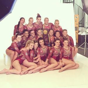 Image post by @ou_wgymnastics on Instagram