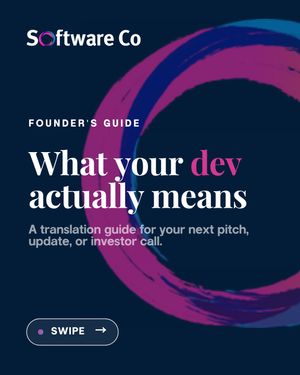 Image post by @softwareco on Instagram