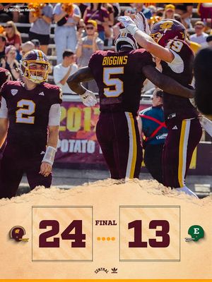 Image post by @cmufootball on Instagram