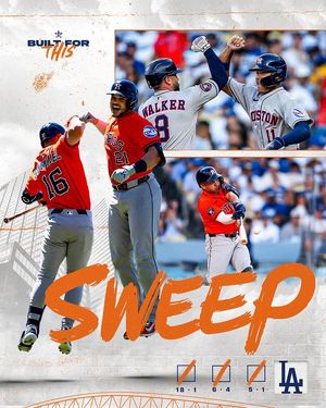 Image post by @astros on Instagram