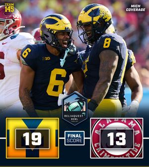 Image post by @michigan__football on Instagram