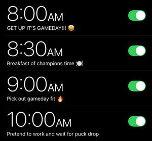 Image post by @Canes on Twitter