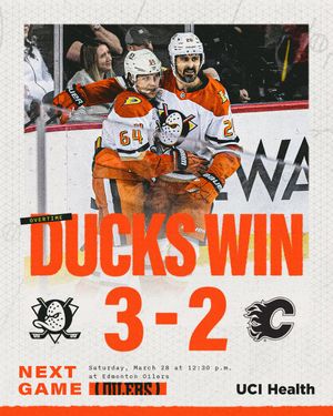 Image post by @AnaheimDucks on Twitter