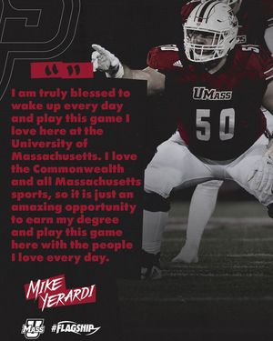 Image post by @umassfootball on Instagram