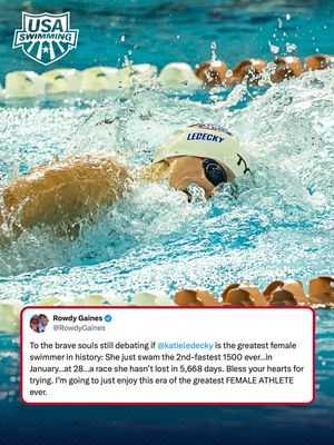 Image post by @usaswimming on Instagram