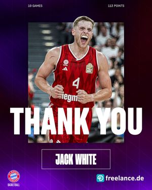 Image post by @fcbayernbasketball on Instagram