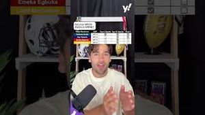 Video post by @yahoofantasy on YouTube
