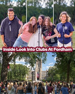 Image post by @fordhamuniversity on Instagram