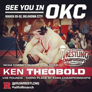 Image post by @ruwrestling on Instagram