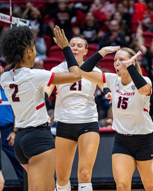 Image post by @ballstatewvb on Instagram