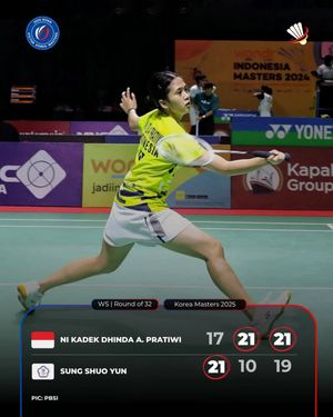 Image post by @bolalobbadminton on Instagram