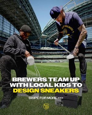 Image post by @brewers on Instagram