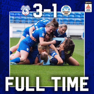 Image post by @CardiffCityFCW on Twitter
