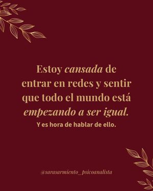 Image post by @sarasarmiento_psicoanalista on Instagram