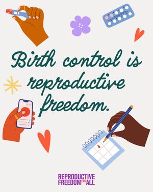 Image post by @reprofreedomforall on Instagram