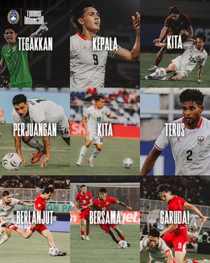 Image post by @timnasindonesia on Instagram