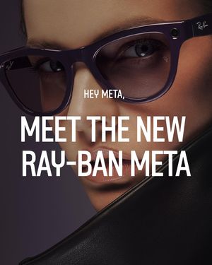 Image post by @raybanmeta on Instagram