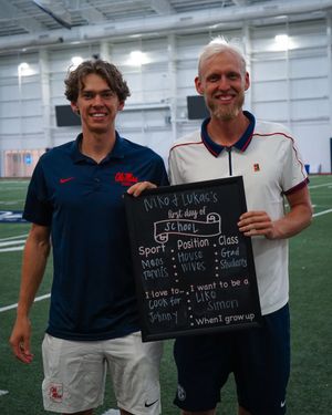 Image post by @OleMissMTennis on Twitter