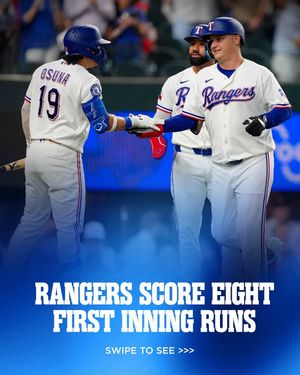 Image post by @rangers on Instagram