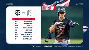 Image post by @Twins on Twitter
