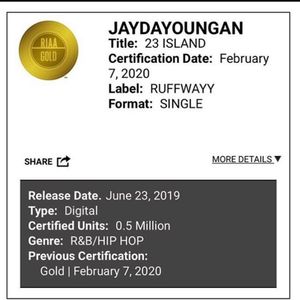 Image post by @jaydayoungan on Instagram