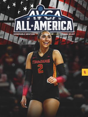 Image post by @uscwomensvolley on Instagram