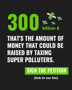 Image post by @greenpeace on Instagram