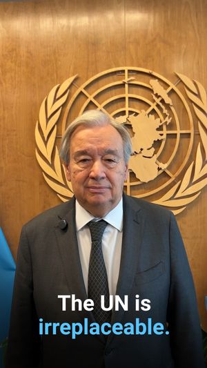 Video post by @unitednations on Instagram