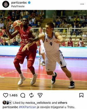 Video post by @partizanbasketball on TikTok
