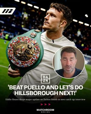 Image post by @matchroomboxing on Instagram