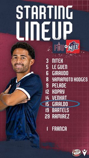Image post by @FDUKnightsMSOC on Twitter