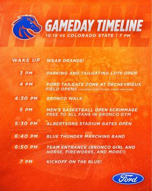Image post by @boisestatebroncos on Instagram