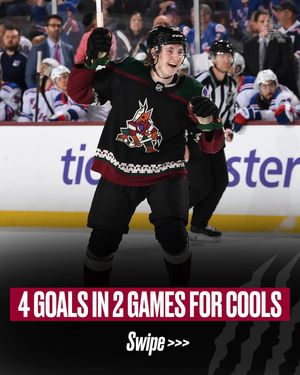 Image post by @arizonacoyotes on Instagram