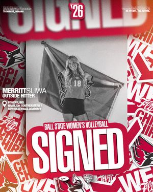 Image post by @ballstatewvb on Instagram