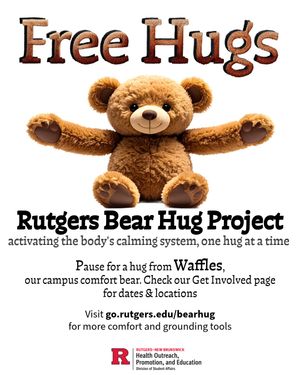 Image post by @rustudenthealth on Instagram